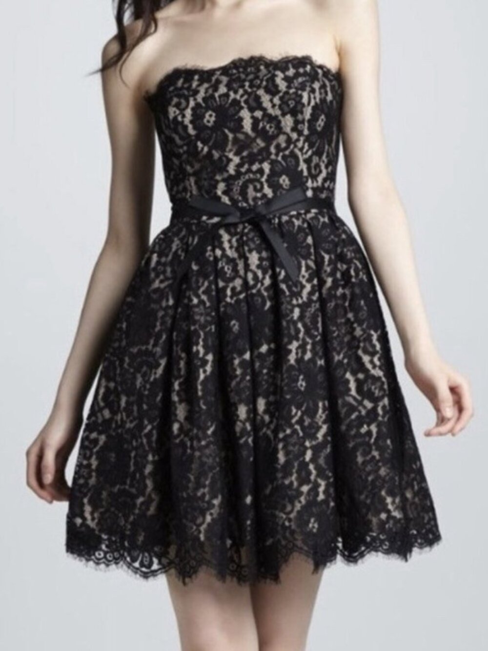 Robert Rodriguez strapless cocktail dress